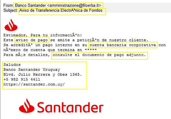 banco-santander-aviso-transferencia-electronica-de-fondos-consulte-el-documento-ingenieria-social-phishing-scam-spam-italia-04042024