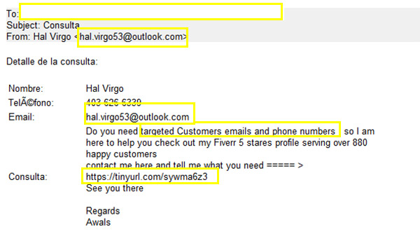targeted-customers-emails-phone-numbers-hal-virgo-spam-canada-14072023
